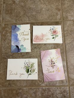 Thank You Cards - Blank