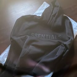 Essentials Black Hoodie