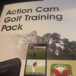 Action Cam Golf Training Pack.  Sony Brand