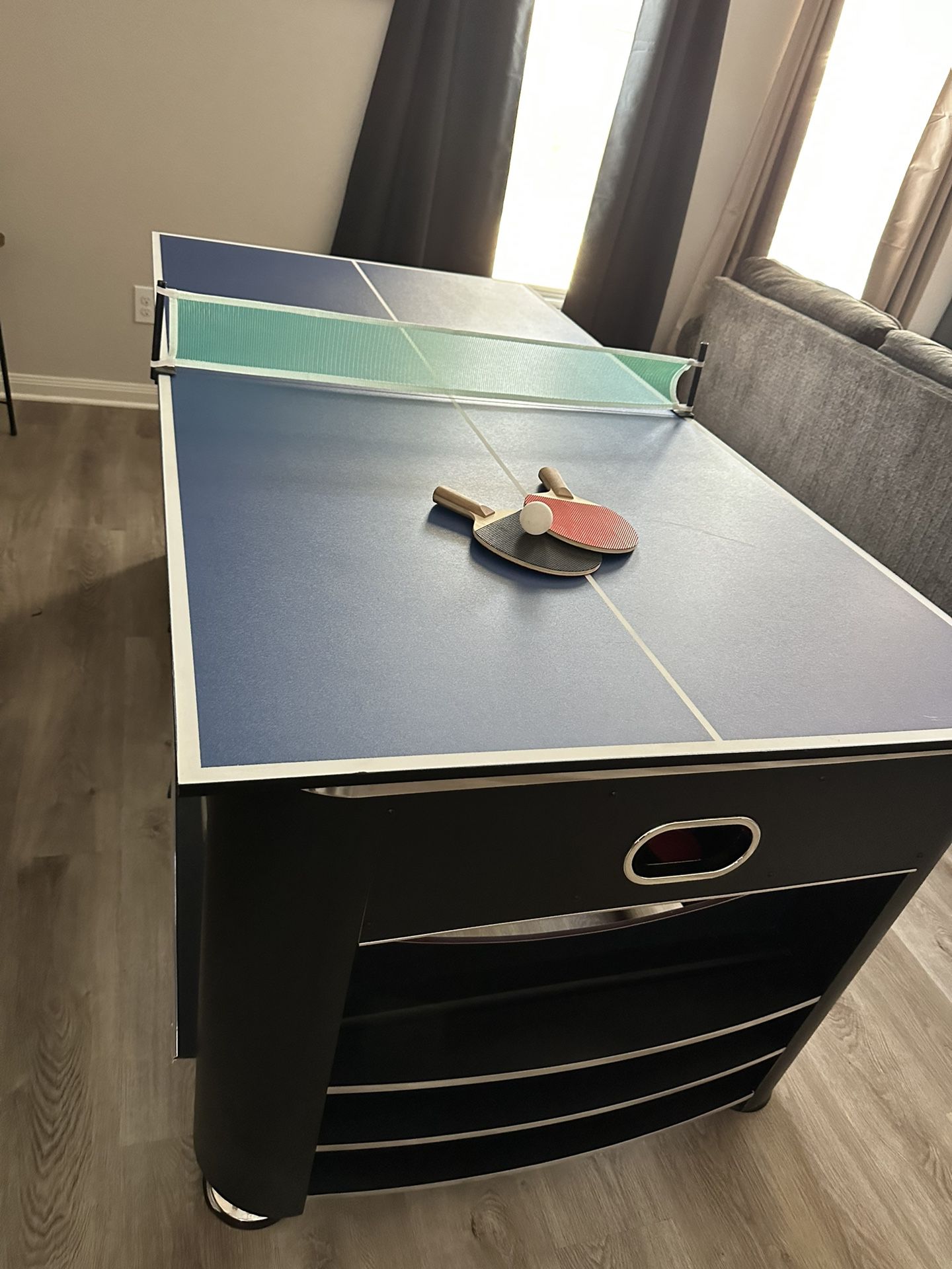 3 In 1 Pool Table, Air Hockey, And Ping Pong 