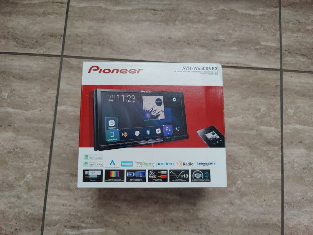 Pioneer AVH-W4500NEX 6.94" - Amazon Alexa, Android Auto™/Apple CarPlay™ (wired/wireless), Bluetooth®, iDatalink® - Multimedia DVD Receiver Car Stereo