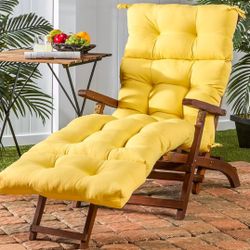 Outdoor Chaise Lounge Cushion - 72 x 22 inches