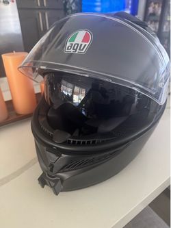 AGV Matte Black helmet XL