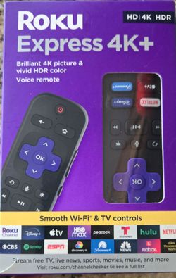 Roku Express 4K+ | Roku Streaming Device
