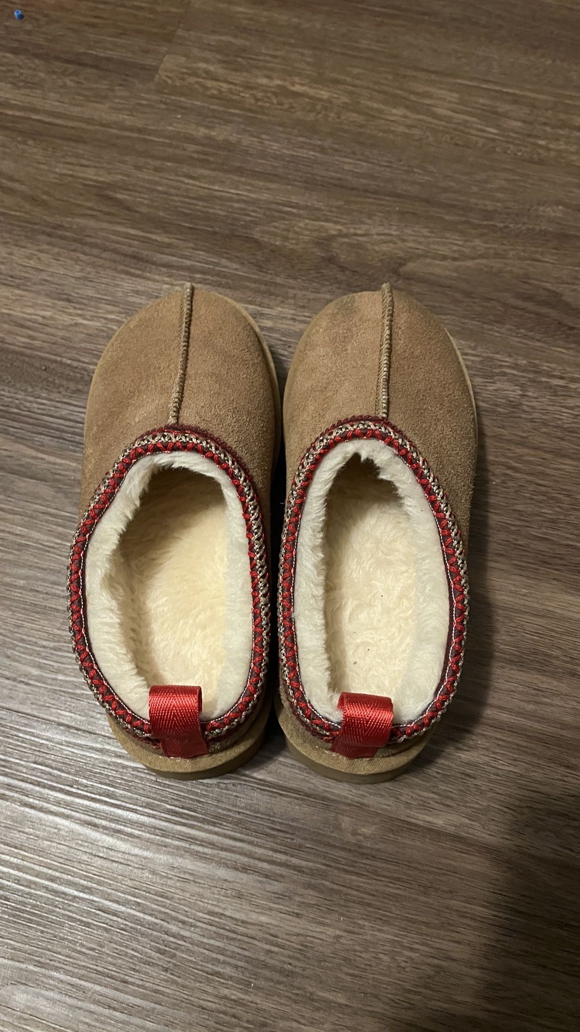 Womens Platform Fur Mini Boots Size 7.5