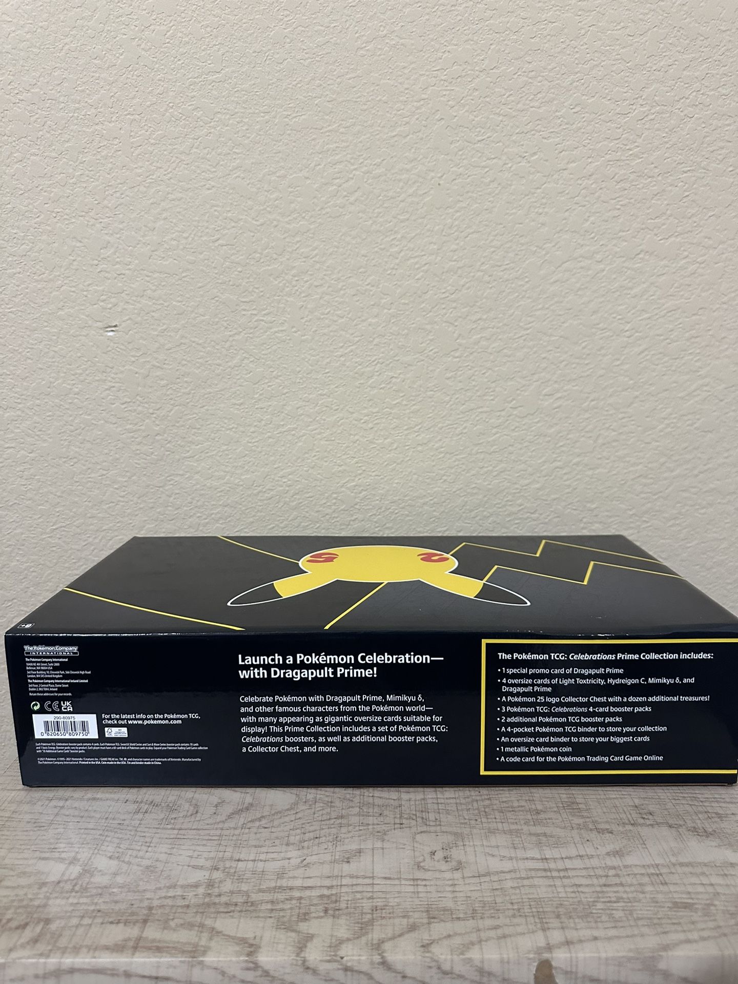 Pokemon Celebration Prime Collection Pokemon TCG 25th Anniversary  Celebrations Prime Collection Amazon Exclusive!