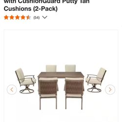 6 patio dining chairs