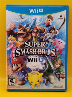 Super Smash Bros. (Wii U) CIB, Tested & Working
