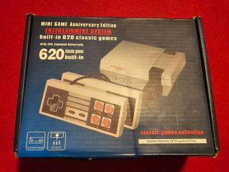 MINI RETRO NINTENDO CONSOLE WITH OVER 620 + GAMES - $25 obo