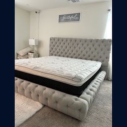 King Bedframe & Mattress