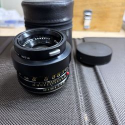 Leica Leitz Elmarit-R 35mm F2.8 1:2.8/35 Camera lens w/case