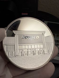 Costco 50th Anniversary 5oz silver round