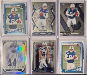Tyler Warren RC lot of 6