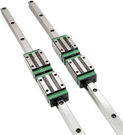 Precision Linear Guide HGR15 1500mm 59in Rail HGH15CA Carriage Slide for CNC Engraving Robot Woodwork Laser Textile Machine