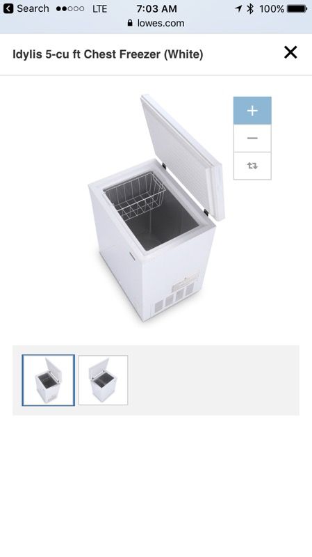 Idylis 5 2024 cu ft freezer