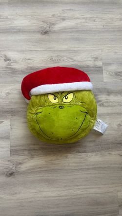 The grinch pillow