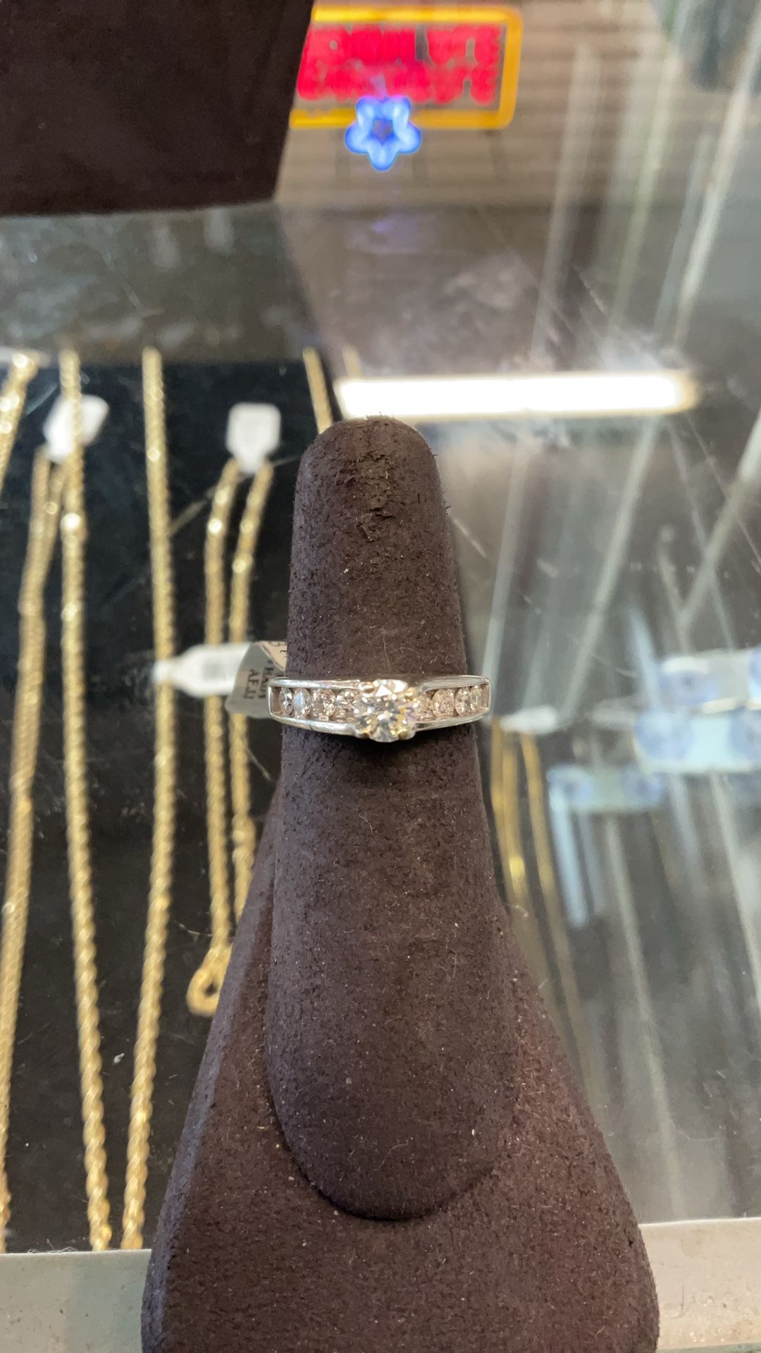 Platinum Diamond Engagement Ring 28561-3