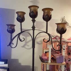 Custom Rustic Candelabra 