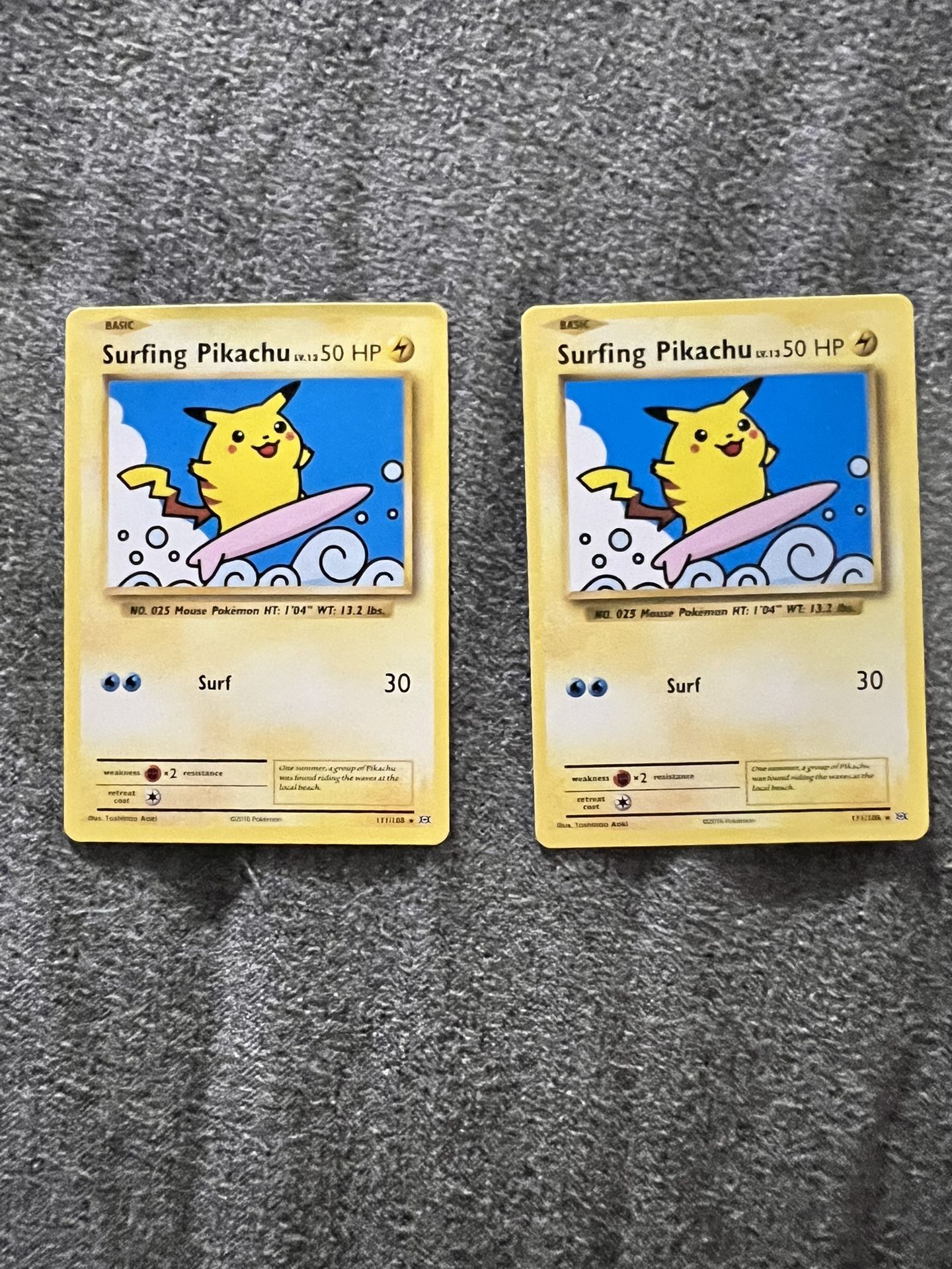 Surfing Pikachu