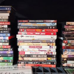 Pretty Awesome Selection of movies. Only $1 ea. Just look at my pictures,