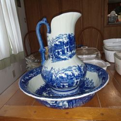 Victoriaware Pitcher & Bowl