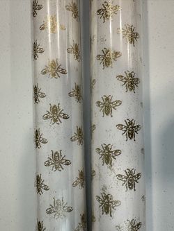 Adorable Glitter Queen Bee Gift Wrap Sheets