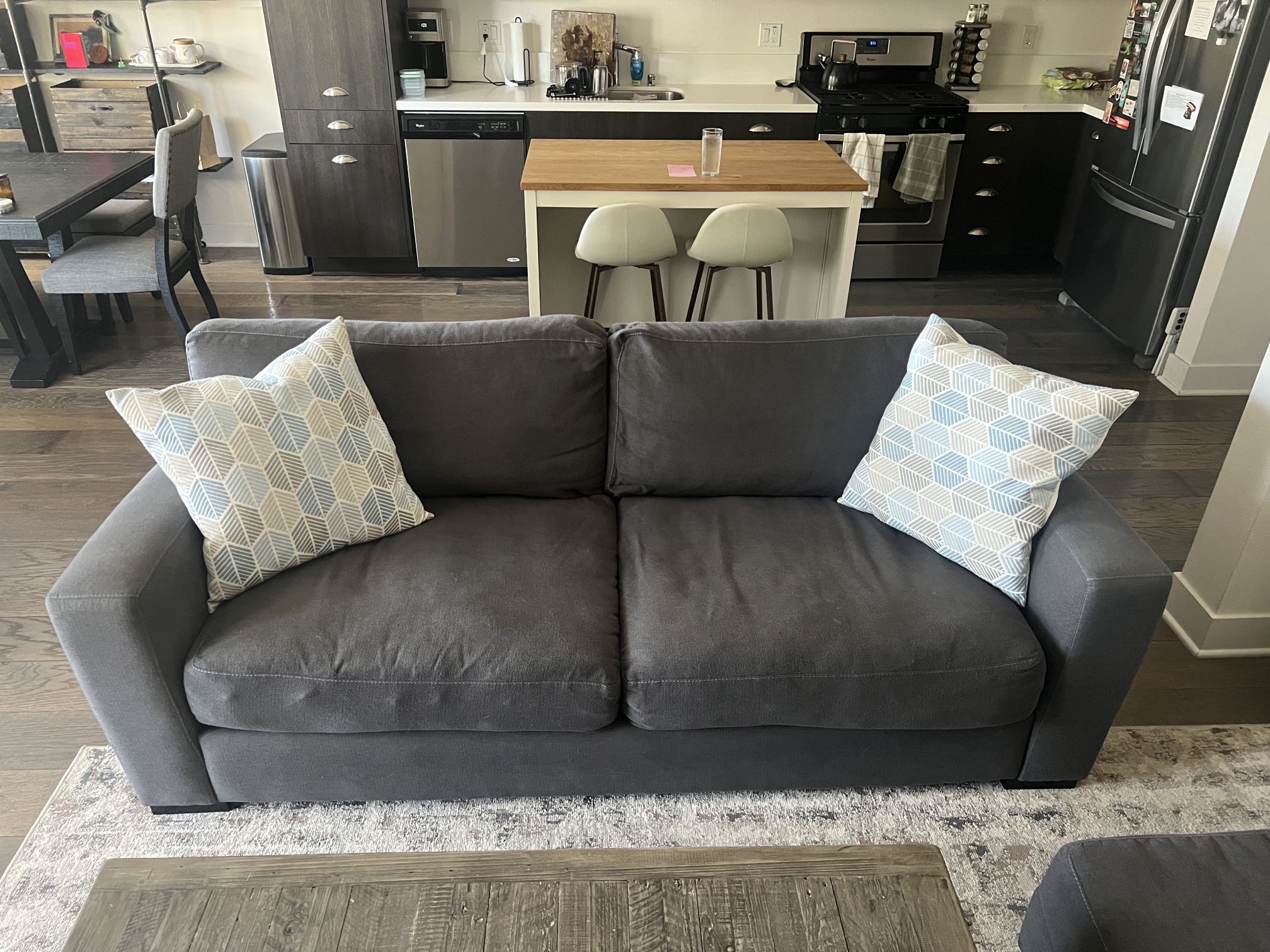 Couch With Pillows