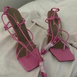 Brand New Pink Heels 