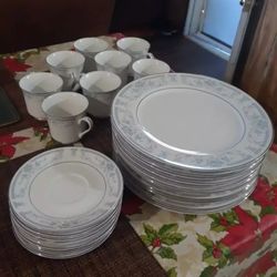 Sheffield Blue Whisper Fine China 25 Pieces In Excellent Condition Never Use Just Being In My China Cabinet,  100.00 