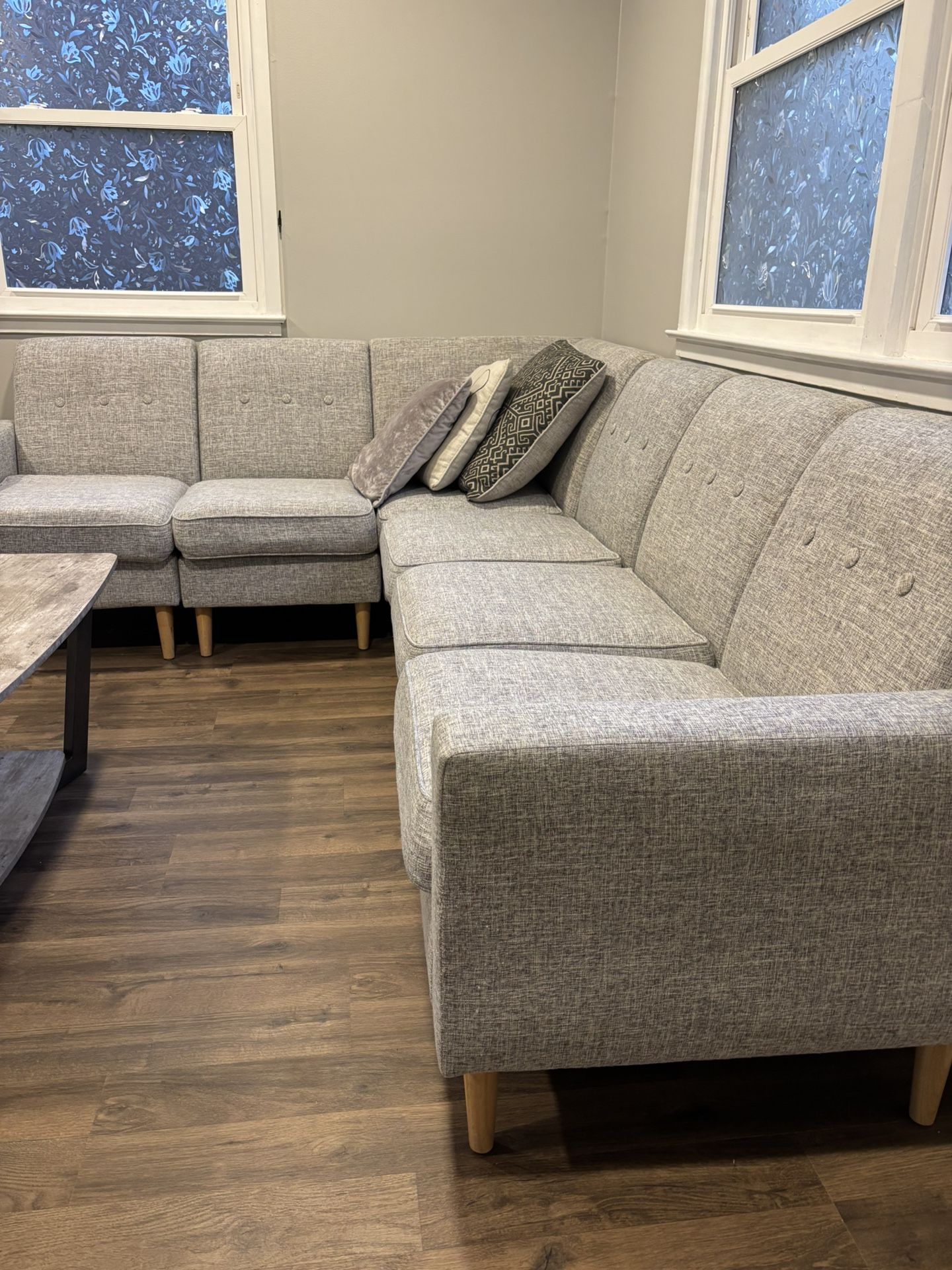 7 seat sofa