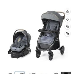 Monbebe Maisy Deluxe Travel System, Castlepoint, Infant & Toddler, Unisex $200