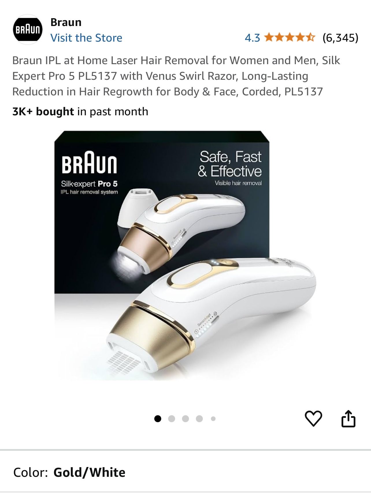 Braun silk expert Pro 5