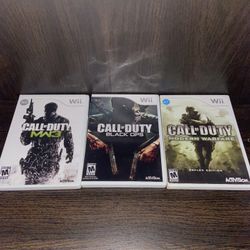 Call Of Duty Wii Games