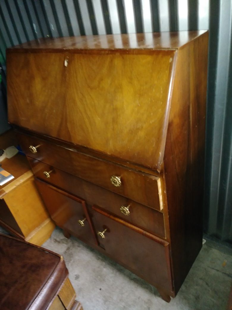 Vintage antique bureau