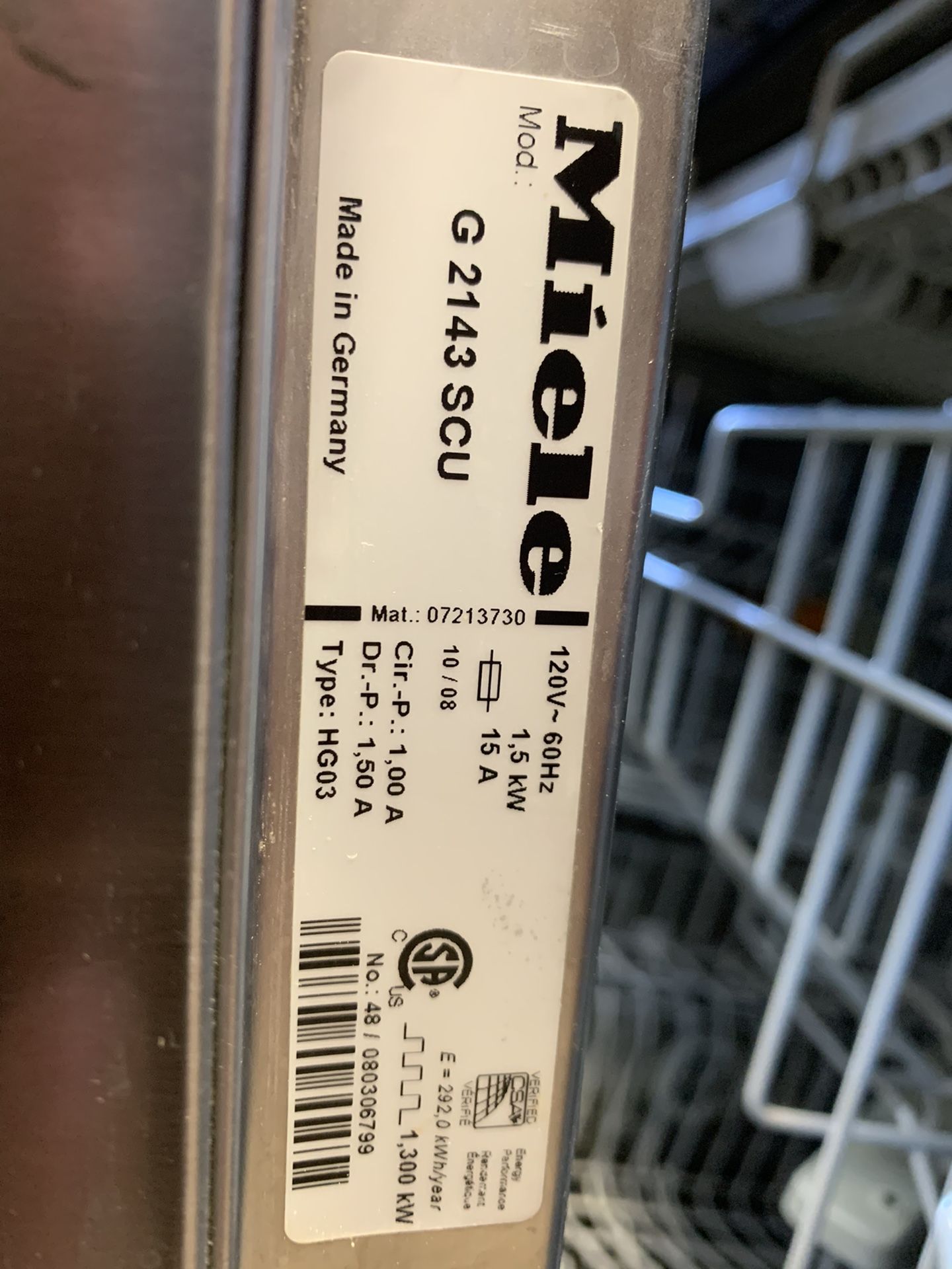 Miele diamante series dish washer for Sale in Seattle, WA OfferUp