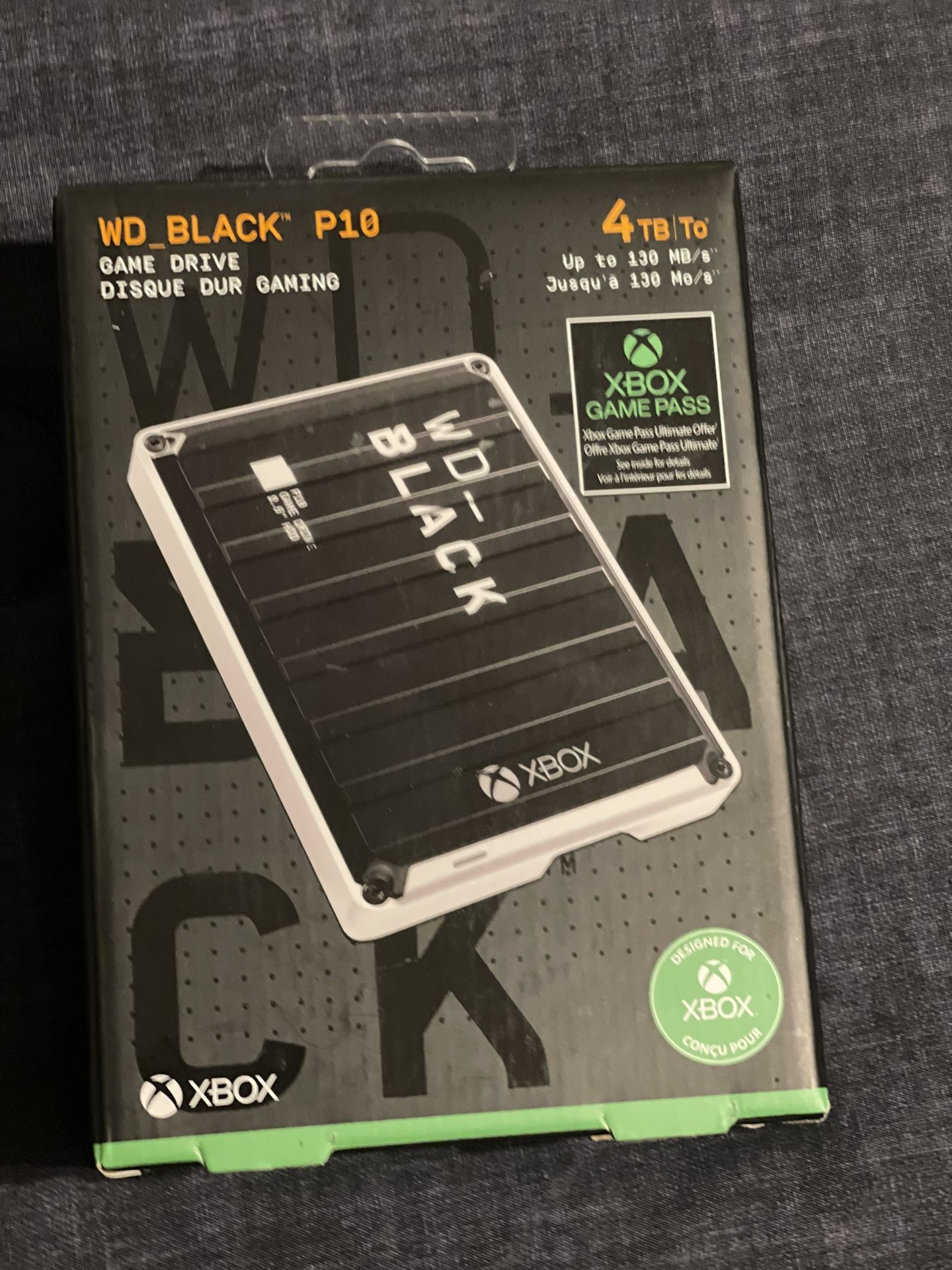 WD Gaming Drive Xbox 4tb