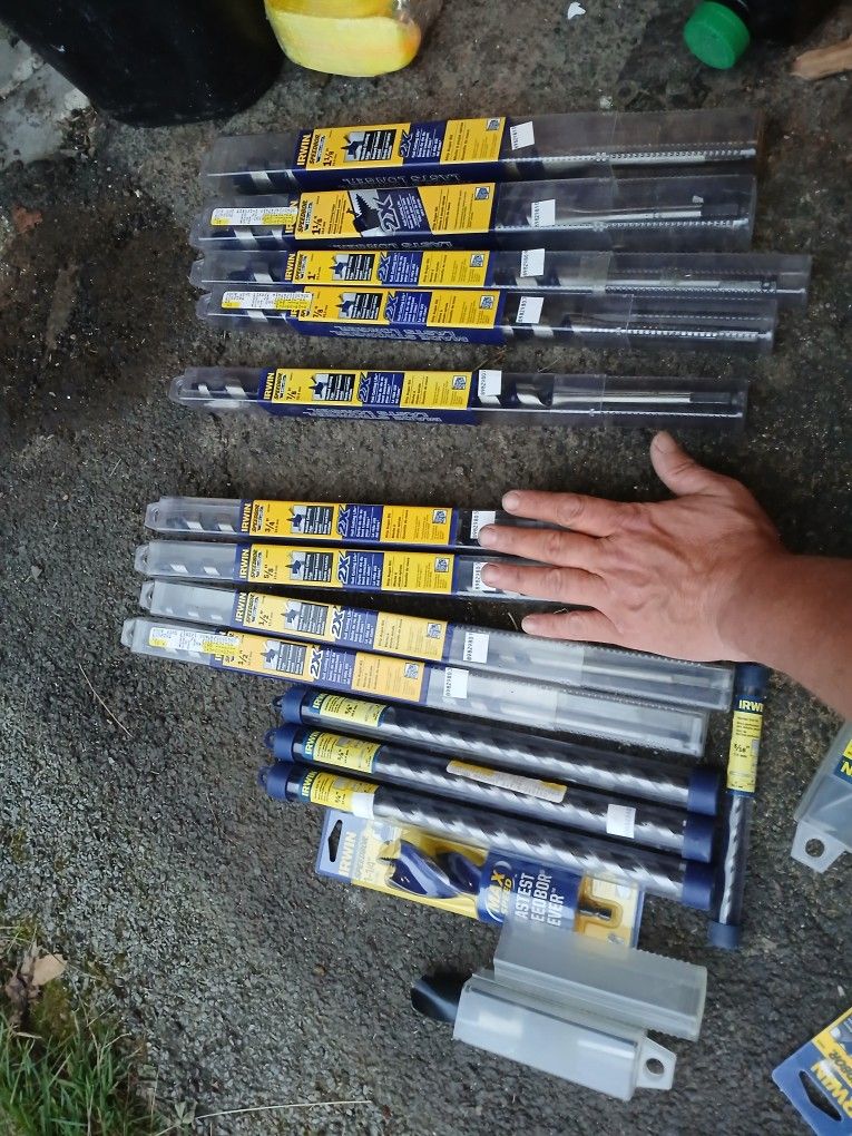 New Misc Drill Bits. All For $150