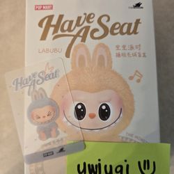 Authentic Pop Mart - Have A Seat Labubu (V2) - Confirmed Zeze