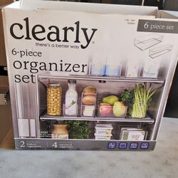 Clearly 6-piece Organizer Set