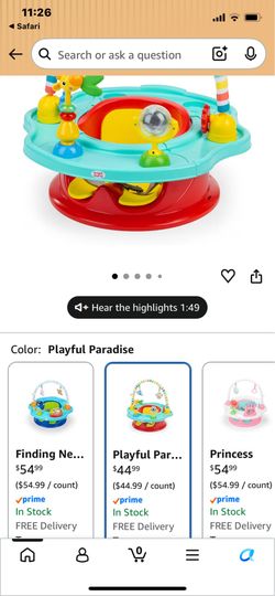 3-1 play 360 baby chair
