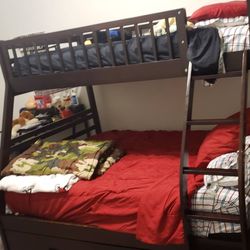 BUNK BED WITH MATTRESS 