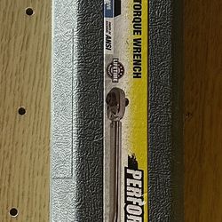 Performax Click Type Torque Wrench Dual Drive 3/8” and 1/2”