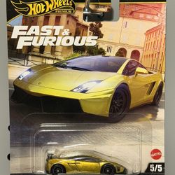 Hotwheels Premium Fast And Furious Lamborghini Gallardo 
