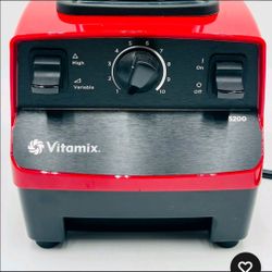 Vitamix Creations Red VM0103 10-Speed Heavy Duty Blender w/ Container 64 oz