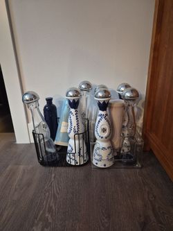 Tequila bottles