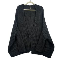 Free People Dolman One Button Cardigan SZ LG