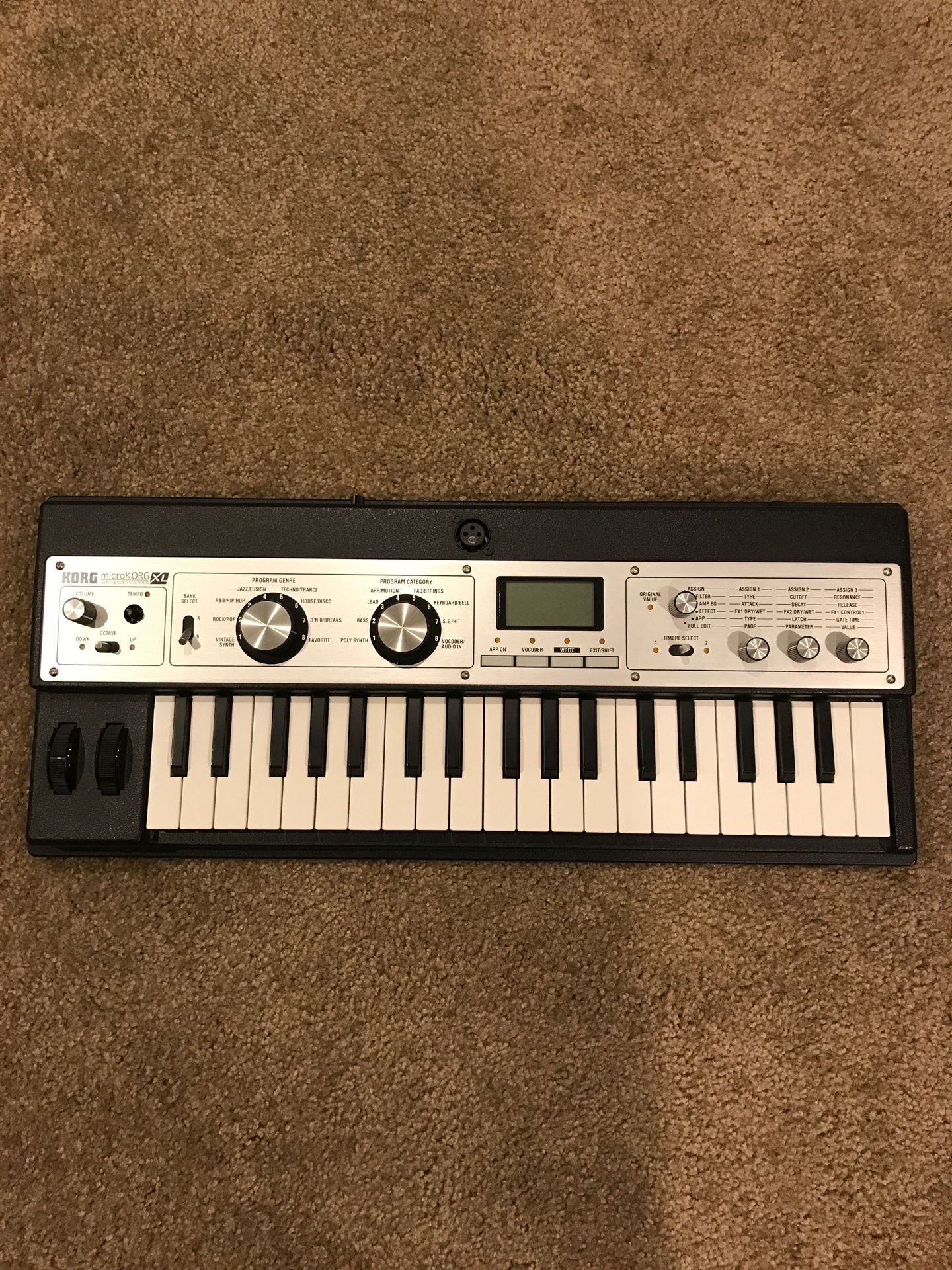 Korg MicroKorg XL synthesizer