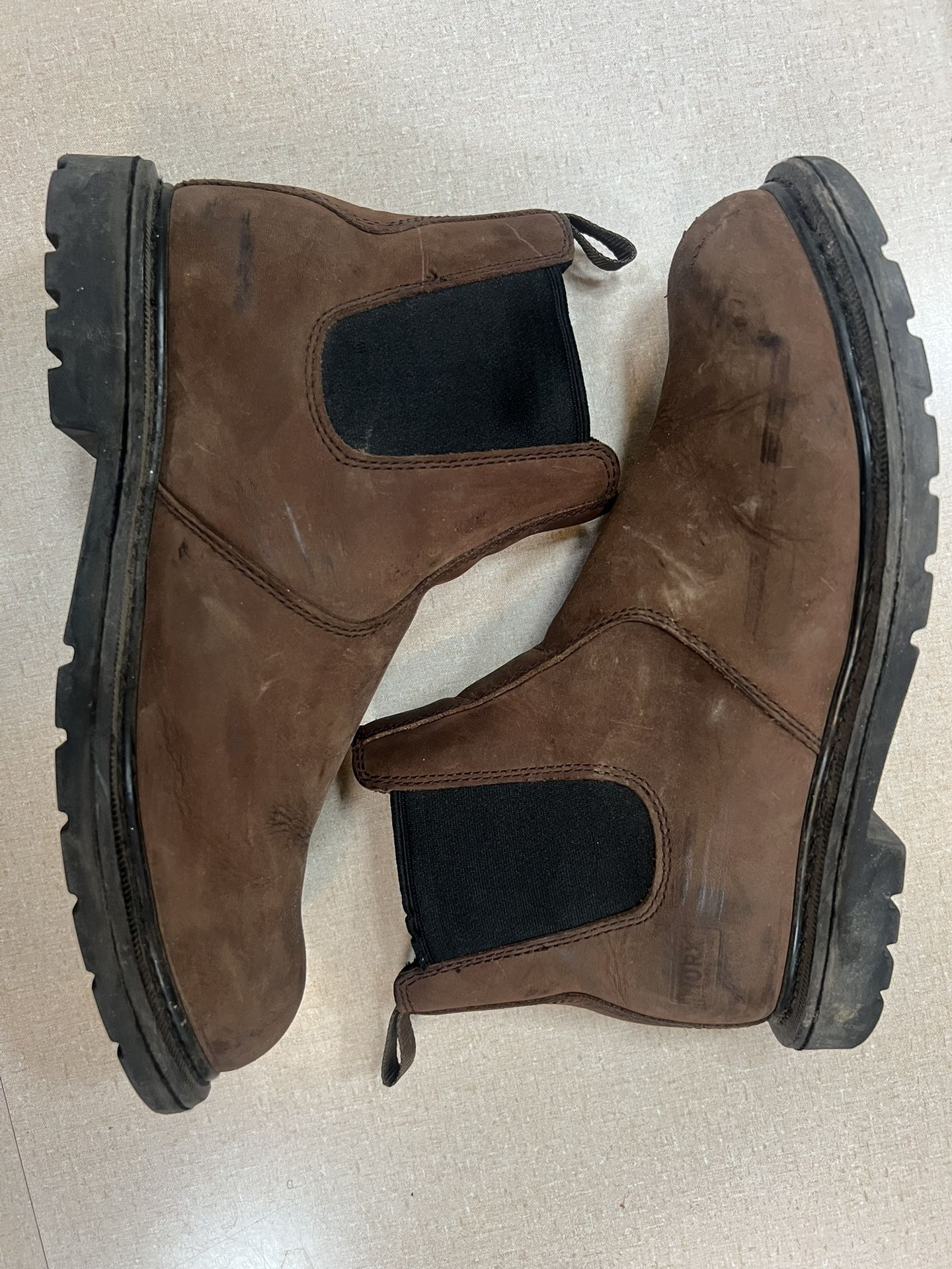 Work Boots Steel Toe Size 11.5, M Width