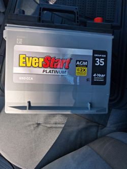 EverStart Platnium car battery
