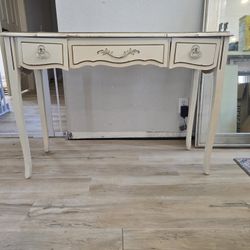 Charming Antique Vanity/Desk - Perfect for a Shabby Chic Look!